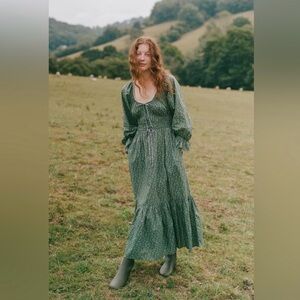 NWOT Christy Dawn Raquel Acorn Forest Dress